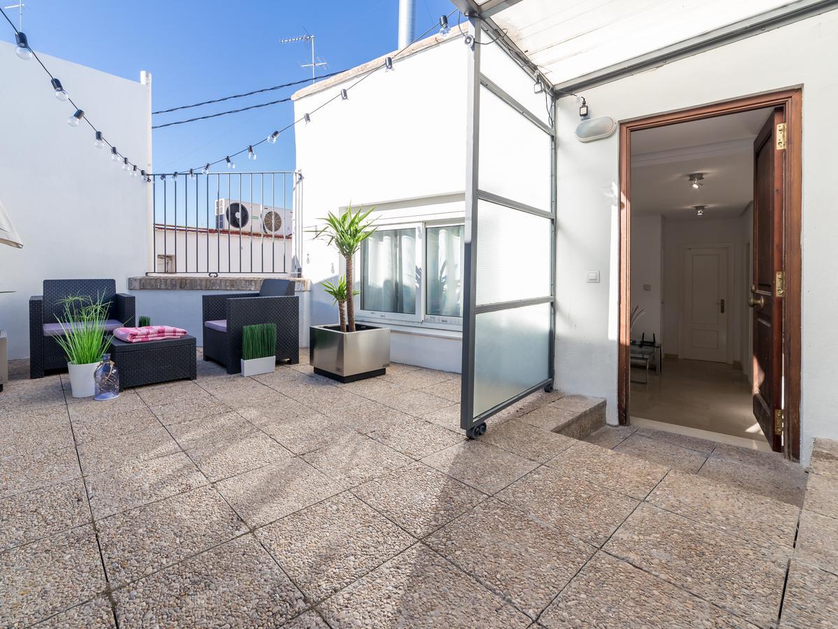 Ferienwohnung Travel Habitat Atico Calle Comedias Valencia Exterior foto